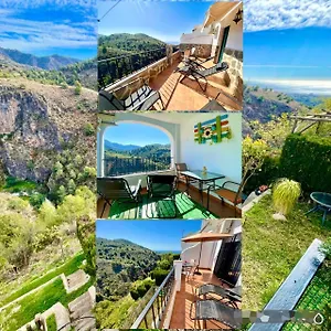 Apartment Axarquia , Frigiliana, Terraza Privada Con Vistas A La Montana Rio Y Al Mar, Frigiliana